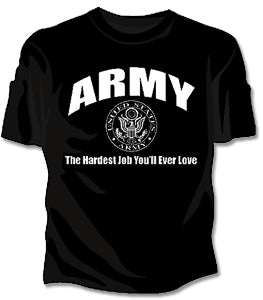 Army The Hardest Job Girls T-Shirt