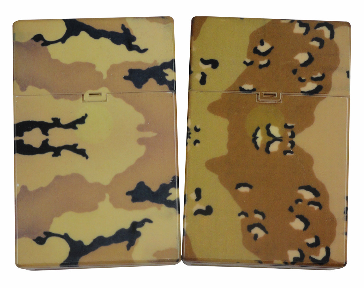 Assorted Camouflage Flip Top Cigarette Strong Box (For Regular Size Only)