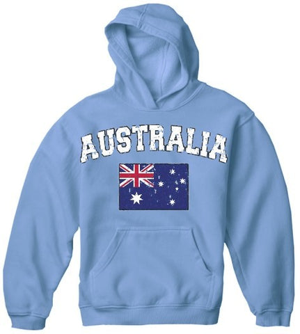 Australia Vintage Flag International Hoodie