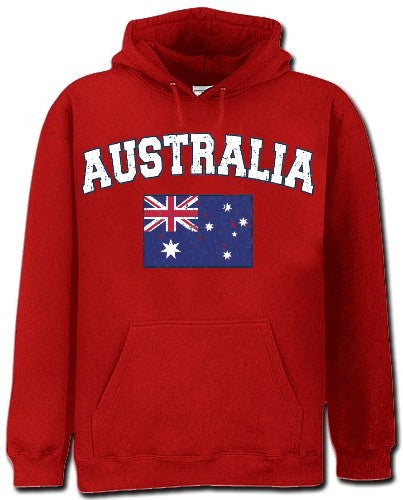Australia Vintage Flag International Hoodie