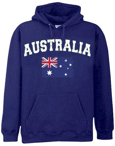Australia Vintage Flag International Hoodie