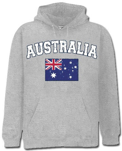 Australia Vintage Flag International Hoodie