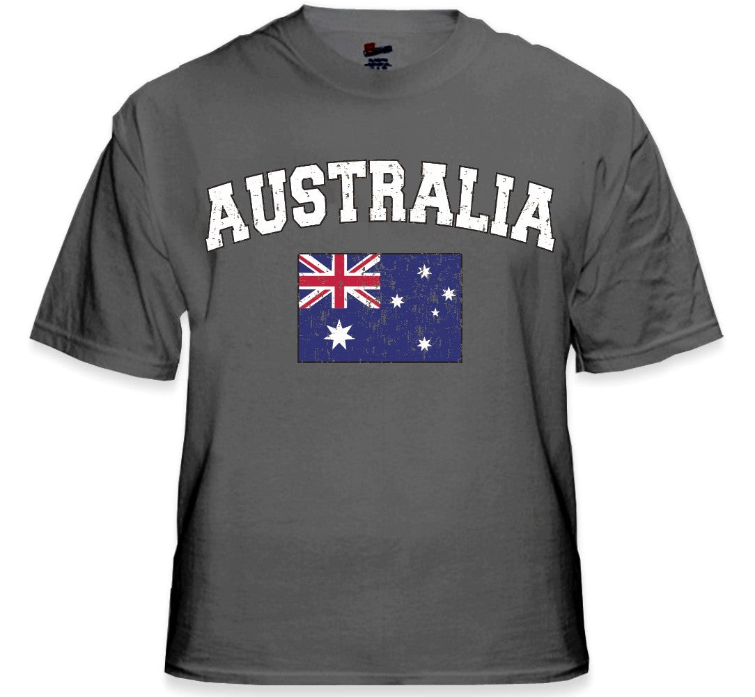 Australia Vintage Flag International Mens T-Shirt