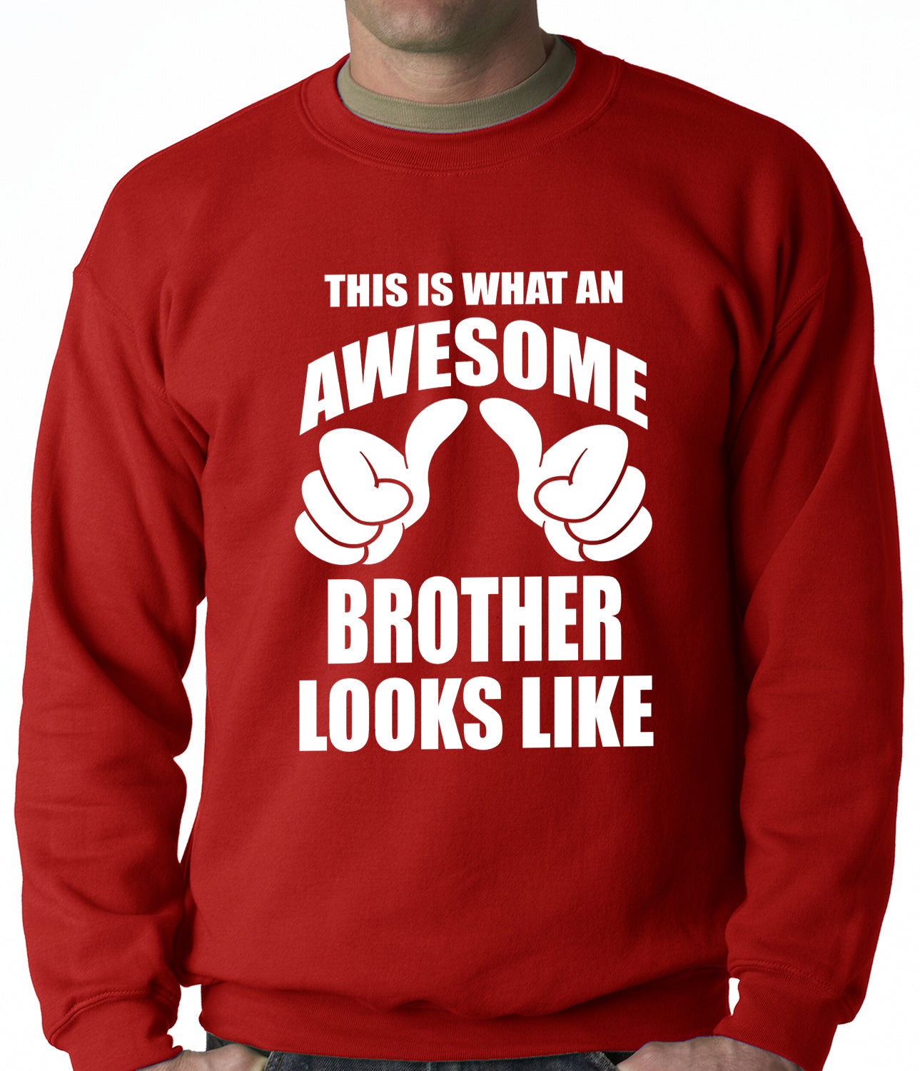 Awesome Brother Adult Crewneck
