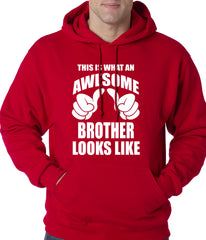 Awesome Brother Adult Hoodie