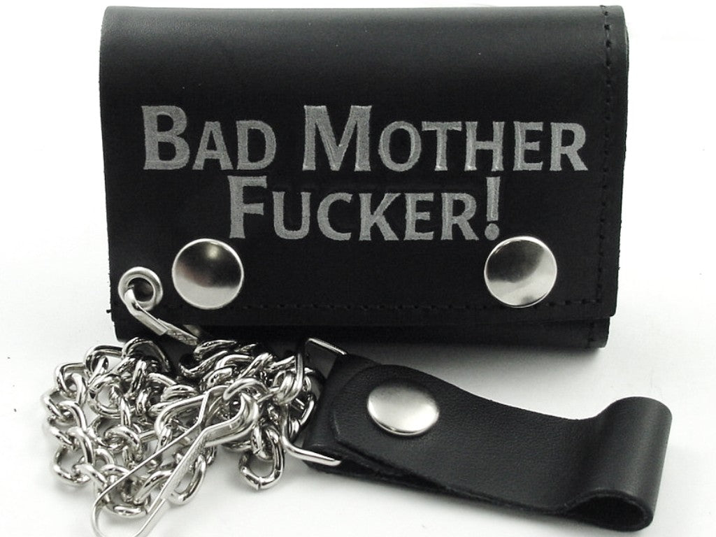 Bad Mother Fu*ker Chain Wallet