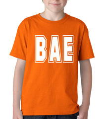 BAE Before All Else Kids T-shirt Orange