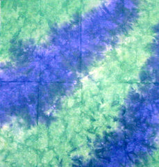 Bandanas - Green Tye Dye Bandana