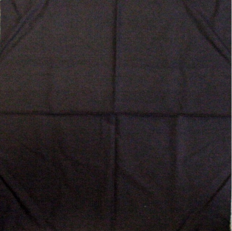 Bandanas - Plain Black Bandanna