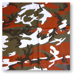 Bandanas - Red Camoflauge Bandanna