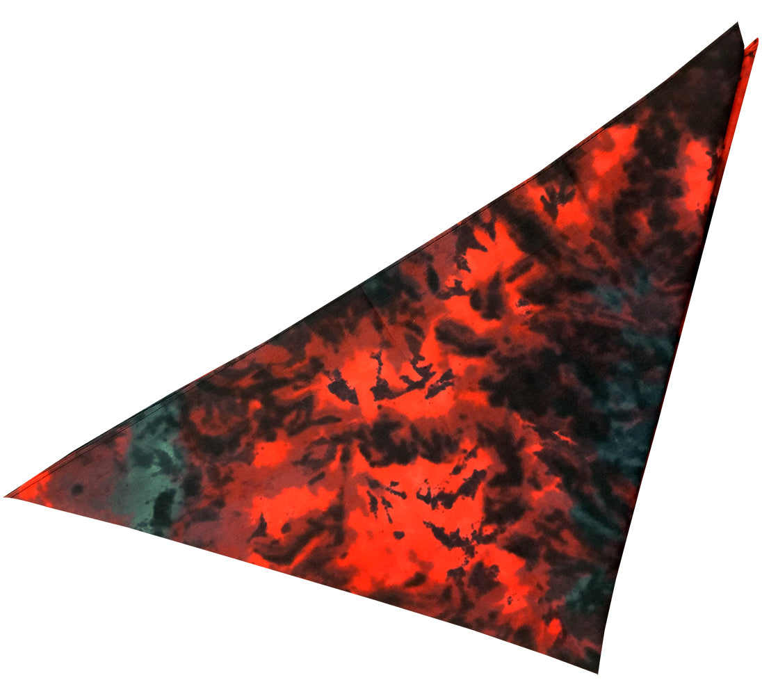Red Tye Dye Bandana