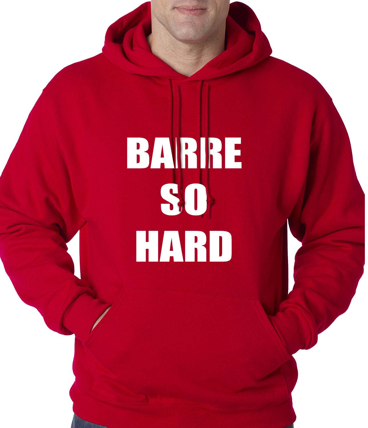 Barre So Hard Adult Hoodie