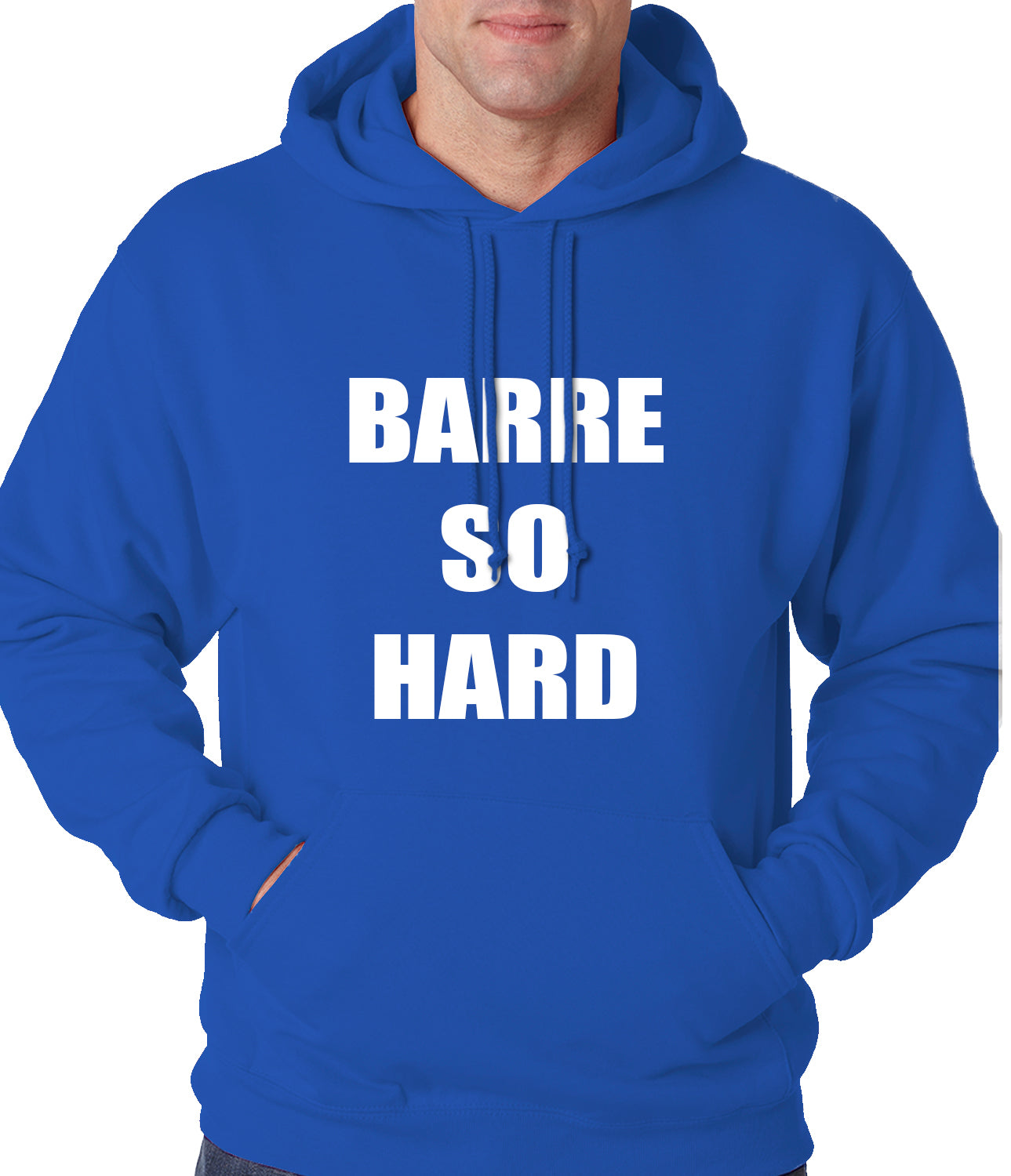 Barre So Hard Adult Hoodie