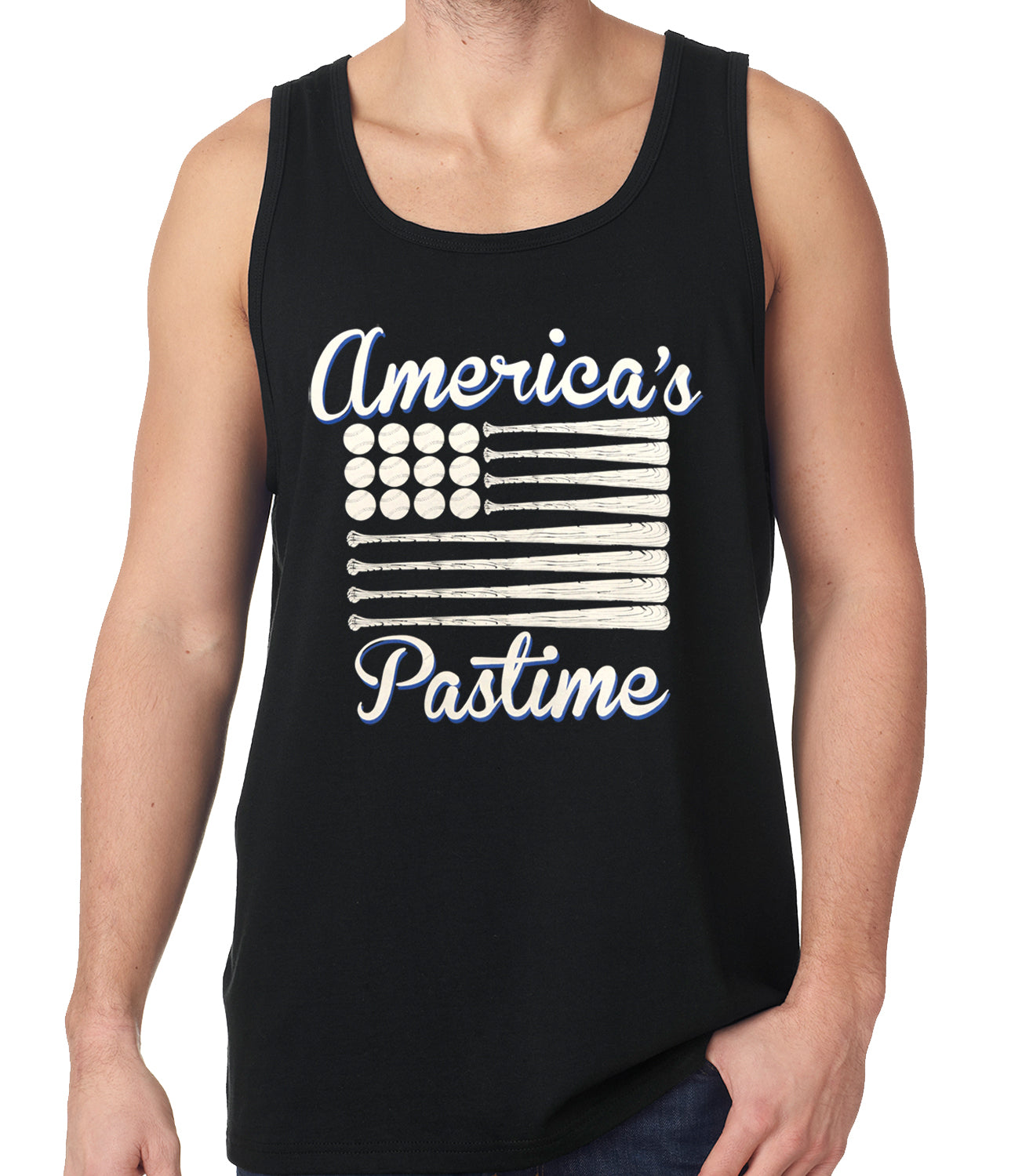 Baseball America's Pastime Tank Top