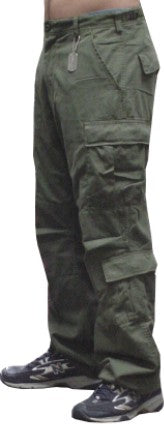 BDU Paratrooper Army Cargo Fatigues (Olive)