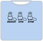 Beaver Breakfast Lunch Dinner T-Shirt