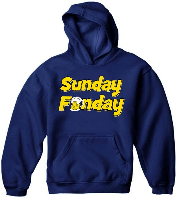 Beer Drinking Sweatshirts - Sunday Funday Hoodie