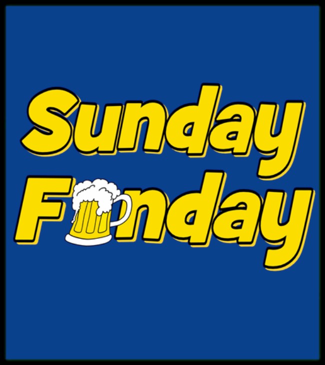 Beer Drinking Tees - Sunday Funday T-Shirt