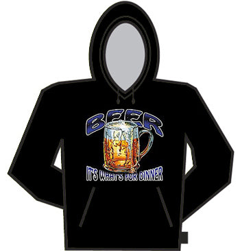 Beer. It's Whats for Dinner Hoodie