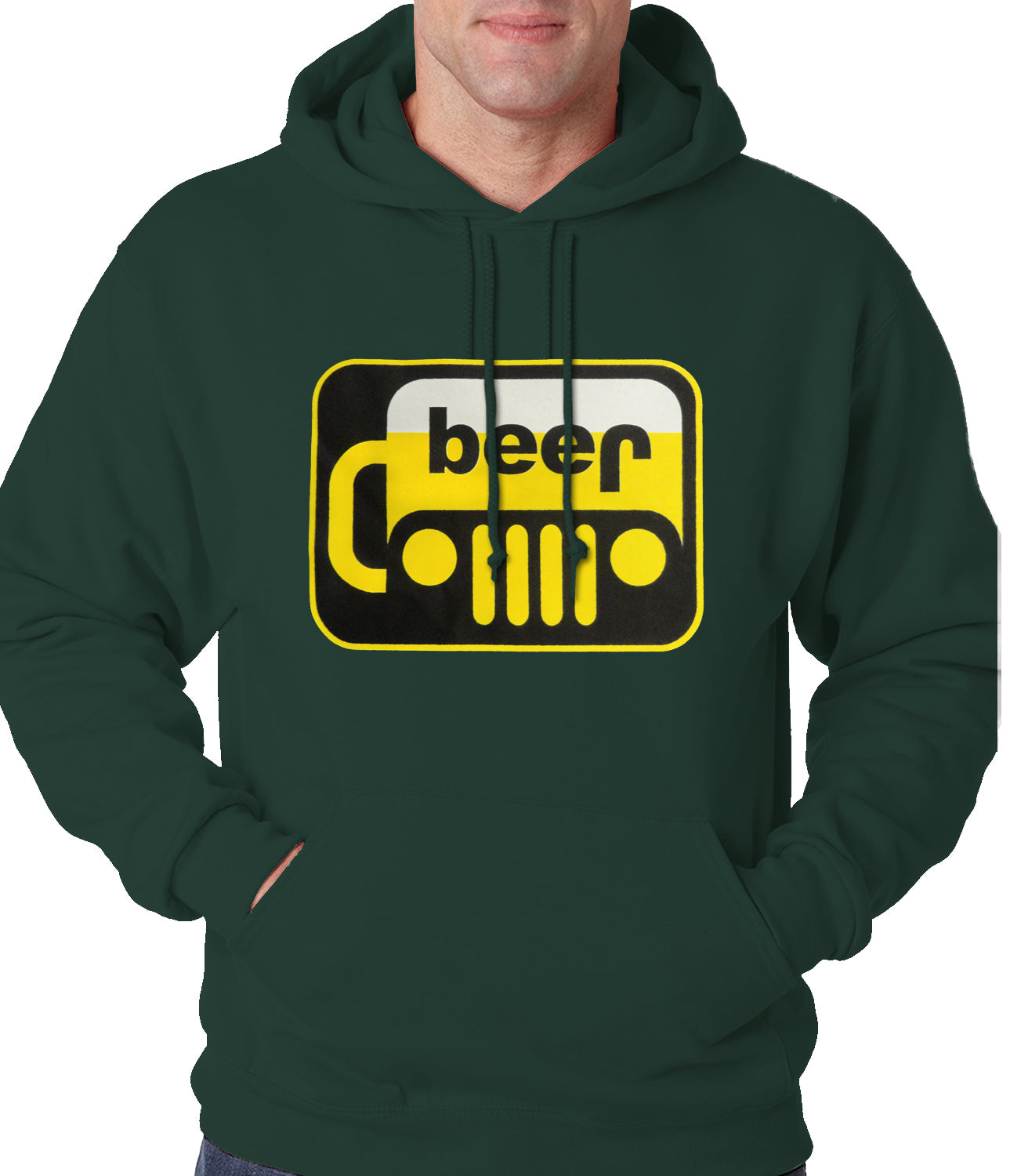 Beer Parody Funny Adult Hoodie
