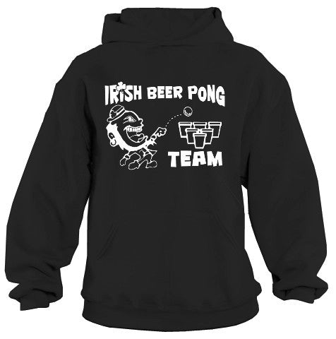 Beer Pong Clothing - Irish Beer Pong Team Hoodie