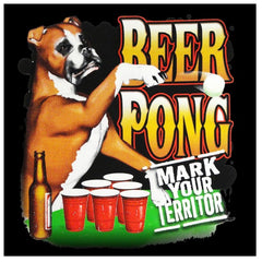 Beer Pong "Mark Your Territory" T-Shirt