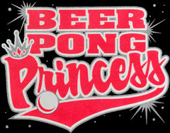 Beer Pong Princess Girls T-Shirt