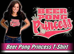 Beer Pong Princess Girls T-Shirt