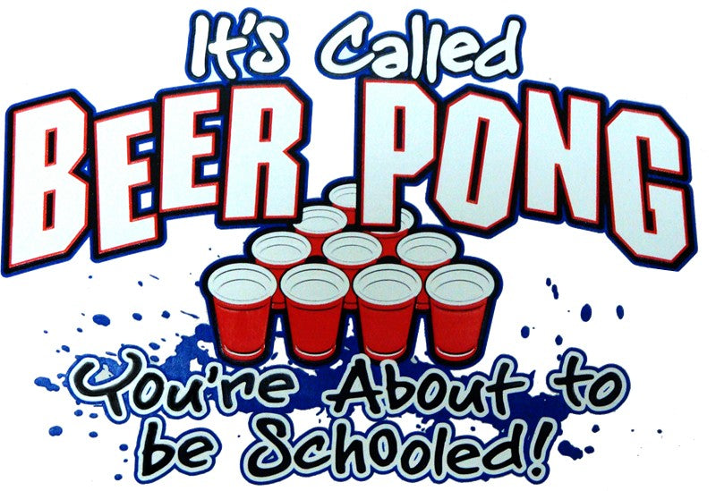 Beer Pong - You're About To Get Schooled Hoodie