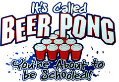 Beer Pong You're About To Get Schooled T-Shirt