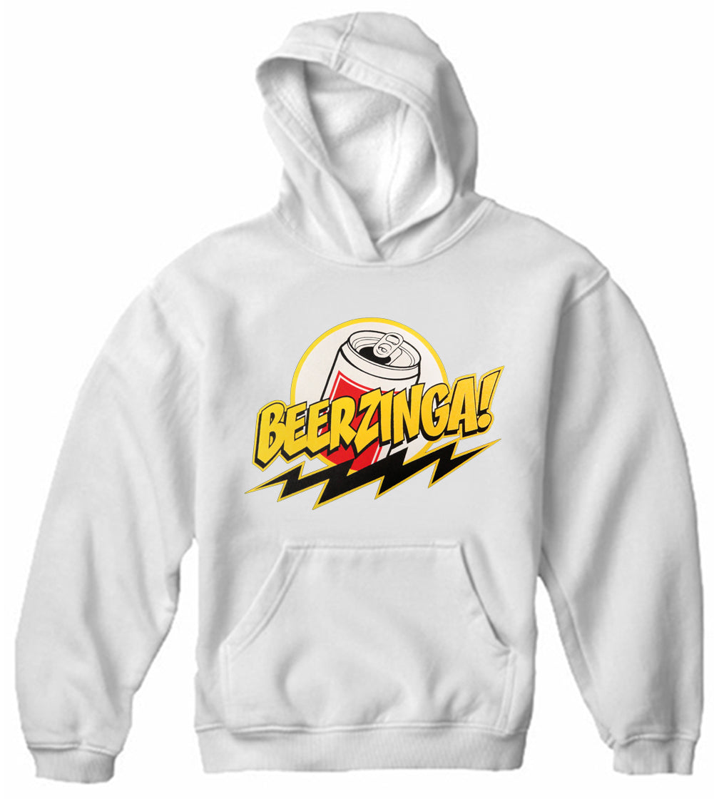 Beerzinga! - Big Bang Theory Parody Adult Hoodie