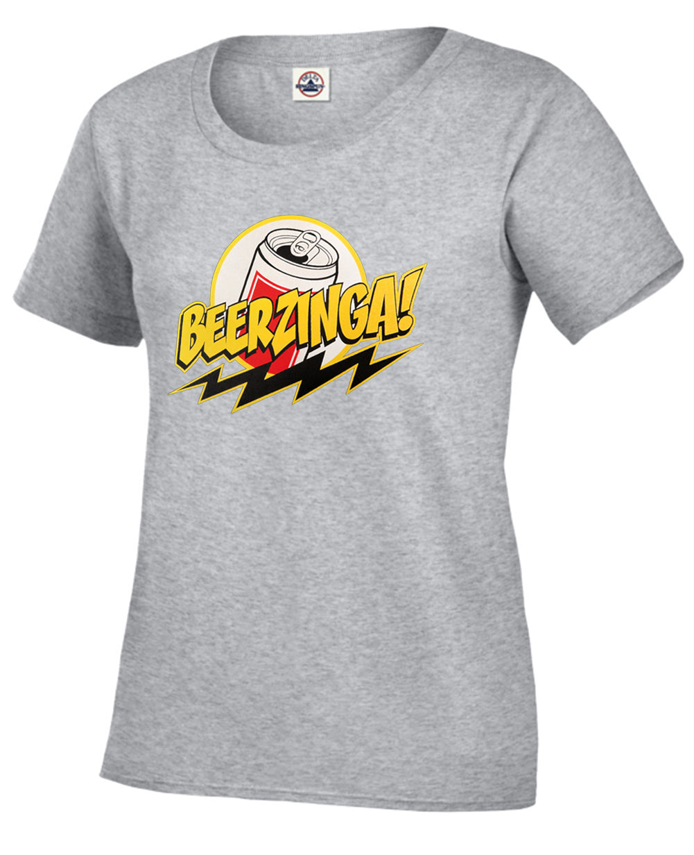 Beerzinga! - Big Bang Theory Parody Girl's T-Shirt
