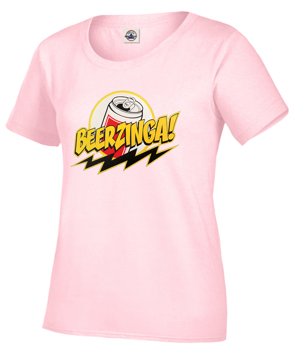 Beerzinga! - Big Bang Theory Parody Girl's T-Shirt
