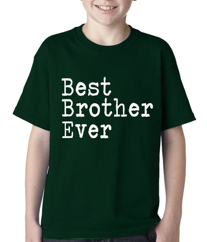 Best Brother Ever Kids T-shirt Black