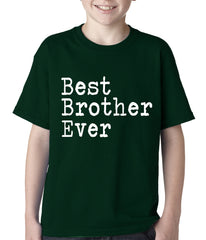 Best Brother Ever Kids T-shirt Black