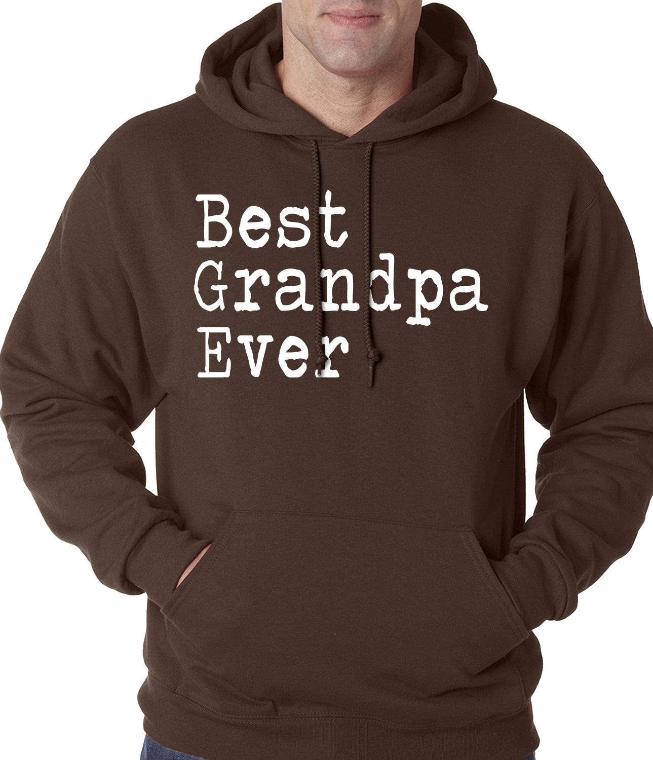 Best Grandpa Ever Adult Hoodie