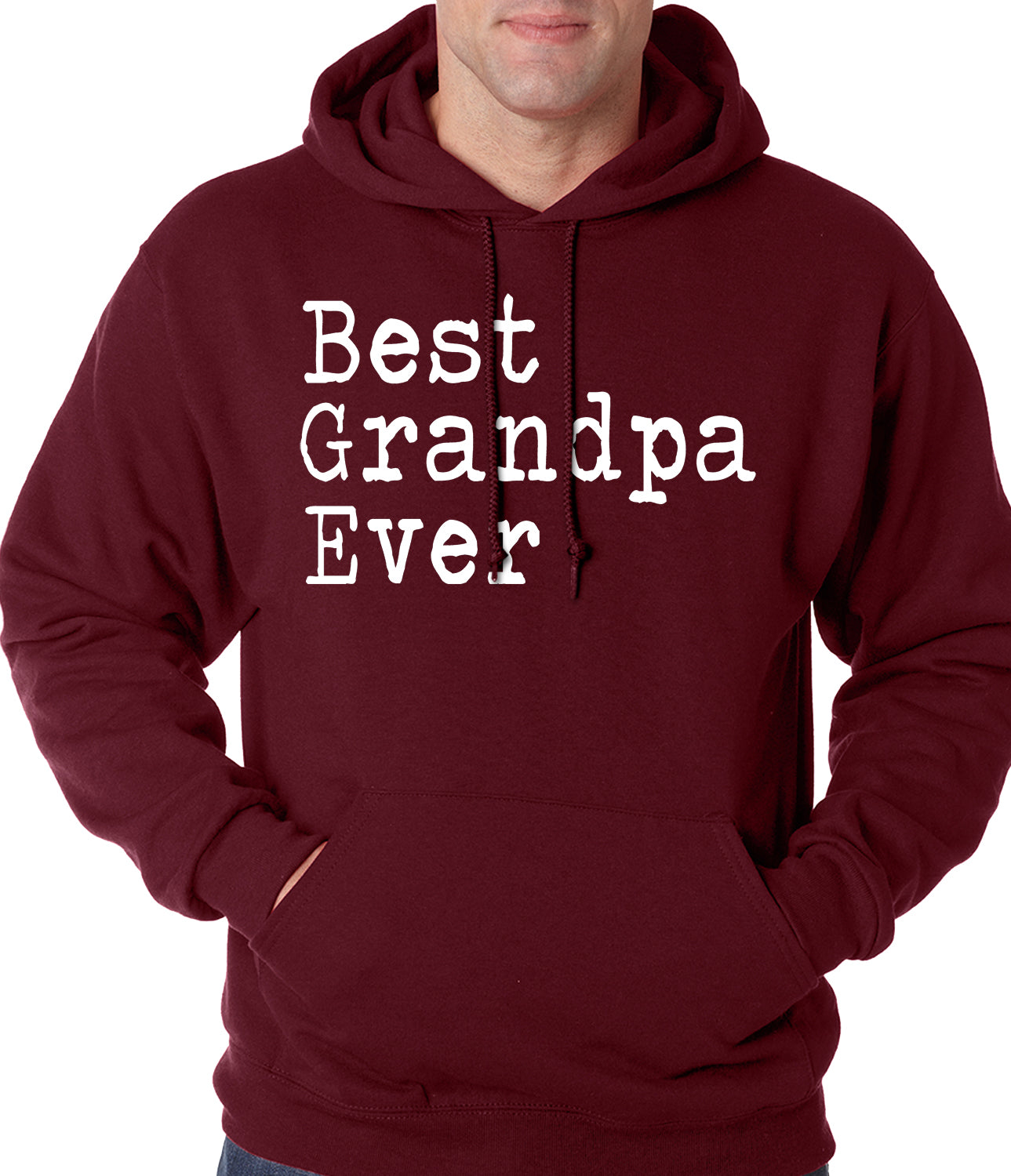Best Grandpa Ever Adult Hoodie
