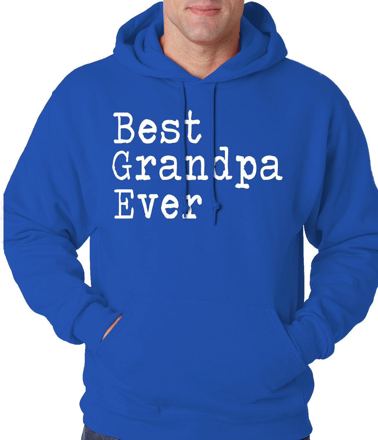 Best Grandpa Ever Adult Hoodie