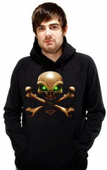 Hoodies - "Hypnotic Eyes" Biker Hoodie
