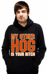 Hoodies - "My Other Hog" Biker Hoodie