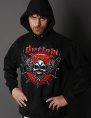 Biker Hoodies - "Outlaw From Hell" Hoodie