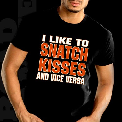 Biker Shirts - "Snatch Kisses & Vice Versa" Biker Shirt