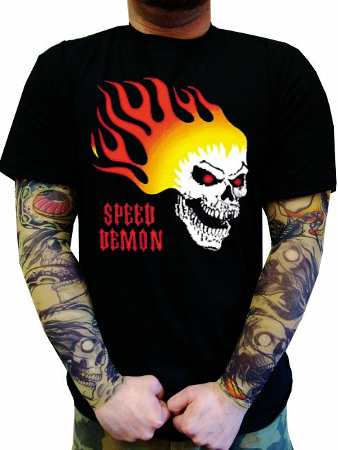 Biker Shirts - "Speed Demon" Biker Shirt