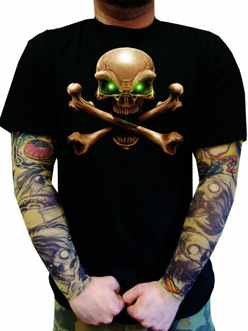 "Hypnotic Eyes" Biker Shirt