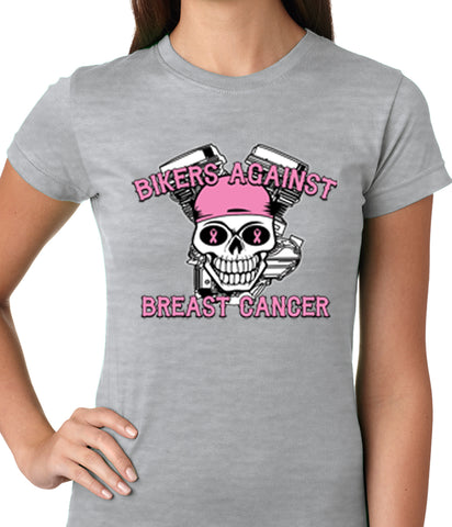 Bikers Against Breast Cancer Ladies T-shirt