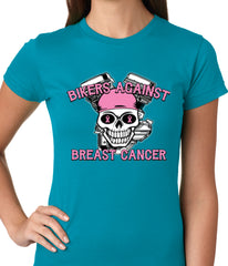 Bikers Against Breast Cancer Ladies T-shirt