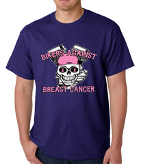 Bikers Against Breast Cancer Mens T-shirt