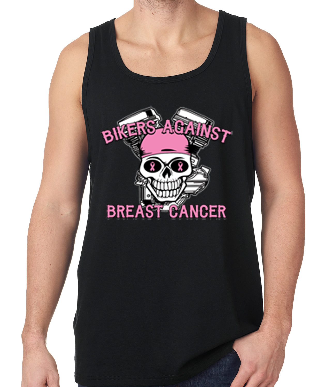 Bikers Against Breast Cancer Tanktop