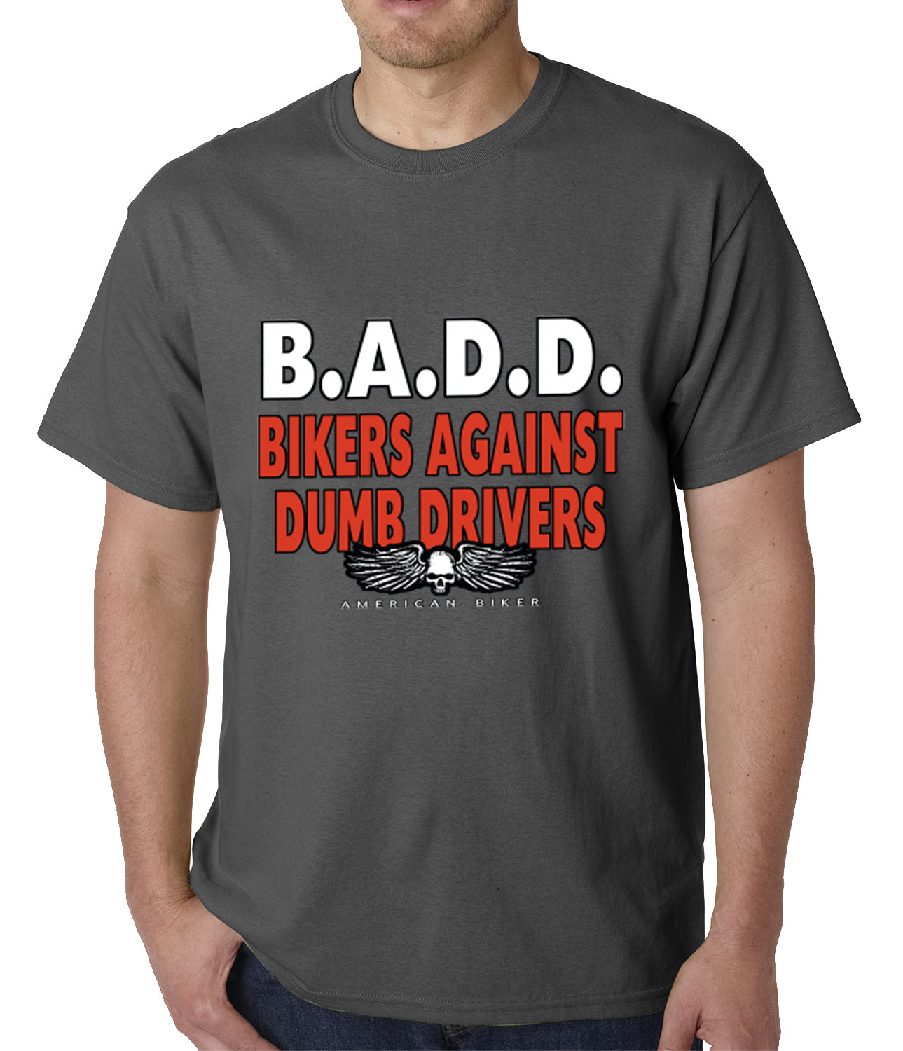 Bikers Against Dumb Drivers Mens T-shirt