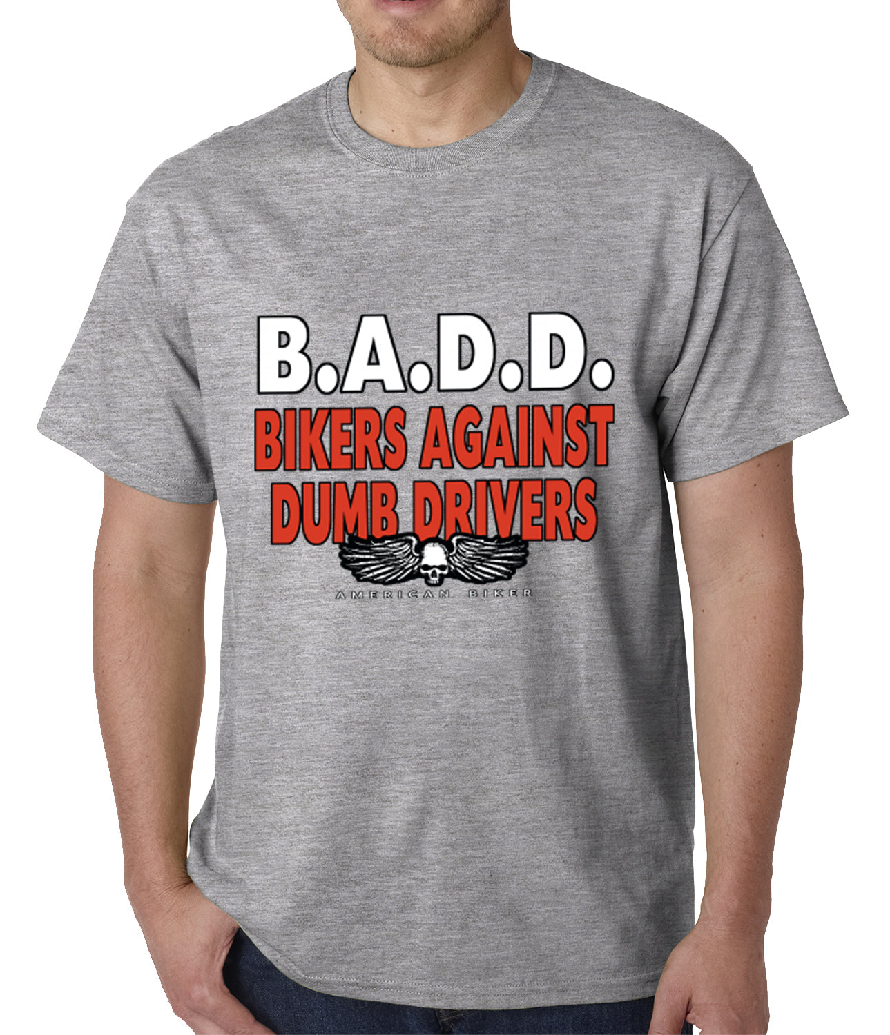 Bikers Against Dumb Drivers Mens T-shirt